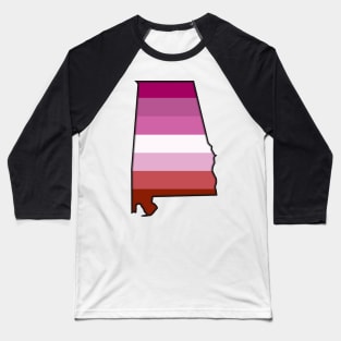 Alabama Lesbian Pride! Baseball T-Shirt